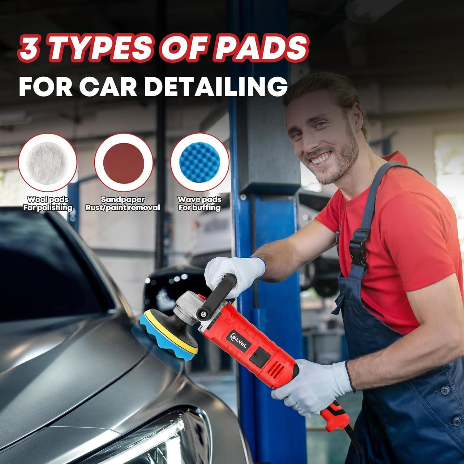 Our​ 7-Speed Journey with the SILVEL 1600W Polisher