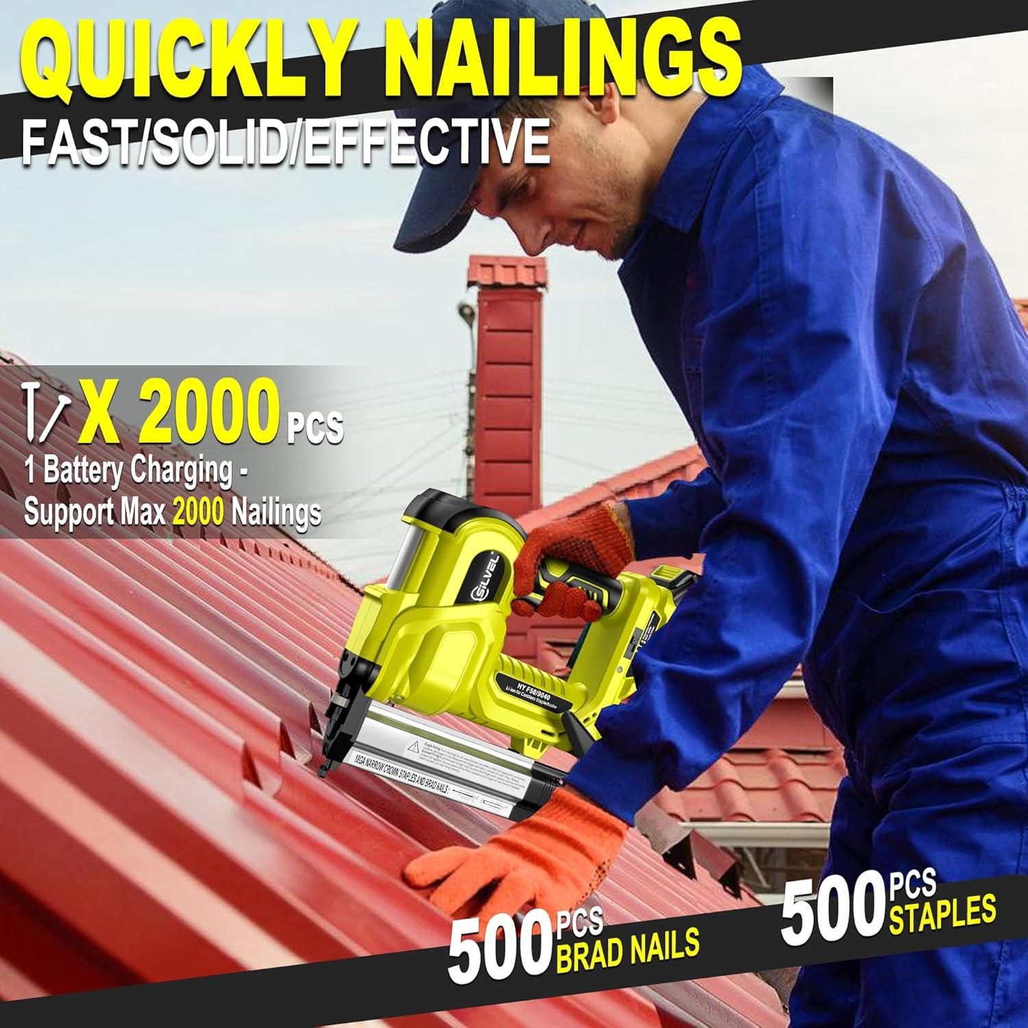 Our Hands-On Take: SILVEL ​2 Brad Nailer⁣ Tested