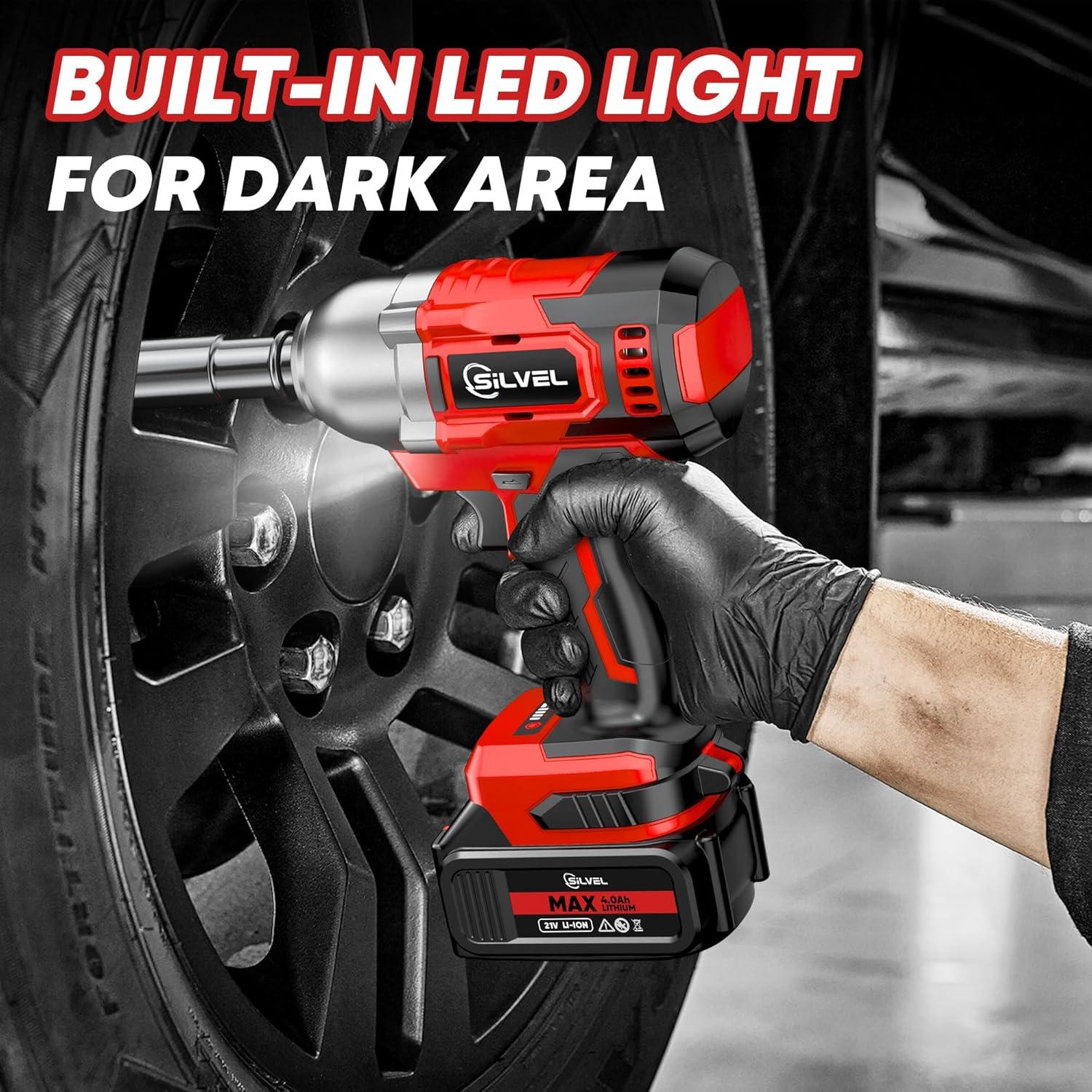 How We Put the SILVEL 650N·m Impact ‌Wrench to Work